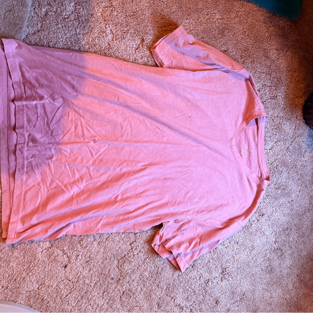 George Mauve V-Neck Tee